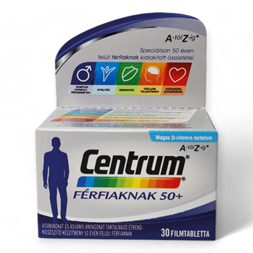 Centrum A T L Z Ig F Rfiaknak Filmtabletta X Menta P