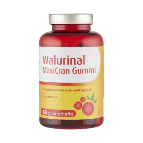 Walurinal MaxiCran Gummi étrend-kiegészítő gumitabletta 60X
