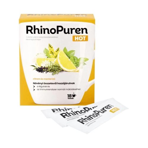 RhinoPuren Hot étrend-kiegészítő italpor tasakban 18x