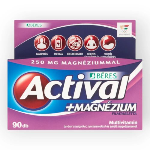 Béres Actival + Magnézium filmtabletta 90x