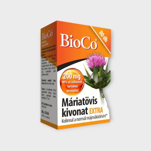 BioCo Máriatövis kivonat extra étrend-kiegészítő tabletta