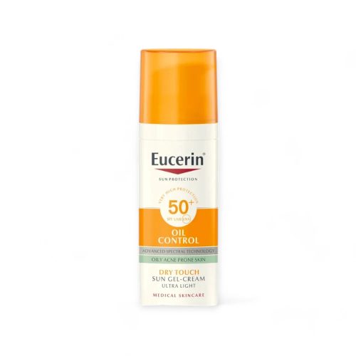 Eucerin Sun Oil Control napozó gél-krém arcra SPF50+ 