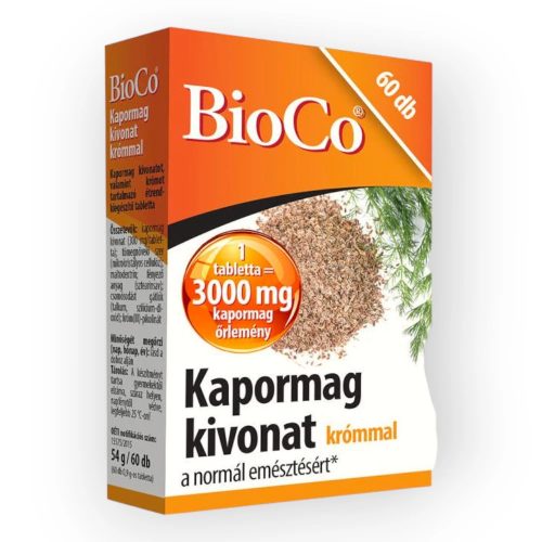 BioCo Kapormag kivonat krómmal tabletta 60x