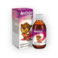   Apetister Junior étrend-kiegészítő oldat málna-feketeribizli ízben 