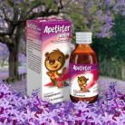 Apetister Junior étrend-kiegészítő oldat málna-feketeribizli ízben 