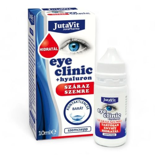 JutaVit Eye Clinic szemcsepp száraz szemre 10 ml
