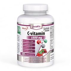  JutaVit C-vitamin 1500 mg acerola-kivonattal, csipkebogyóval, D3-vitaminnal és cinkkel 100x