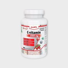    JutaVit C-vitamin 1000 mg + D3 + Cink filmtabletta csipkebogyóval 100x