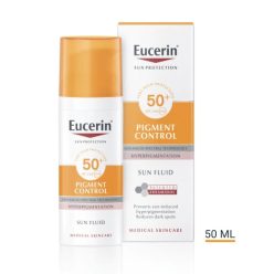 Eucerin Sun Pigment Control napozó fluid arcra SPF50+