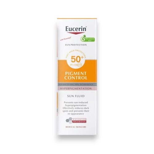 Eucerin Sun Pigment Control napozó fluid arcra SPF50+