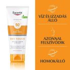 Eucerin Sun Oil Control Dry Touch napozó krém-gél testre SPF50+