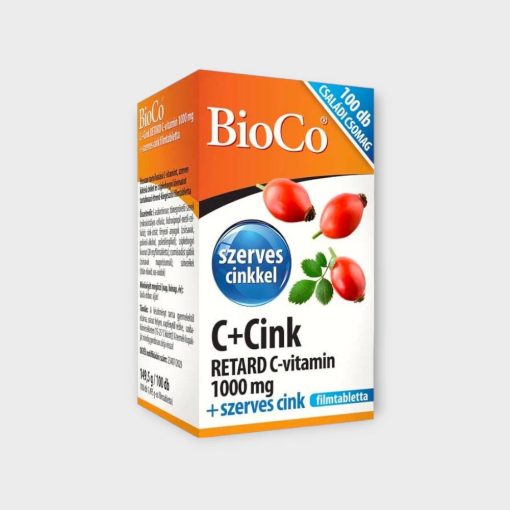 Bioco C+Cink Retard C-Vitamin 1000 Mg Filmtabletta