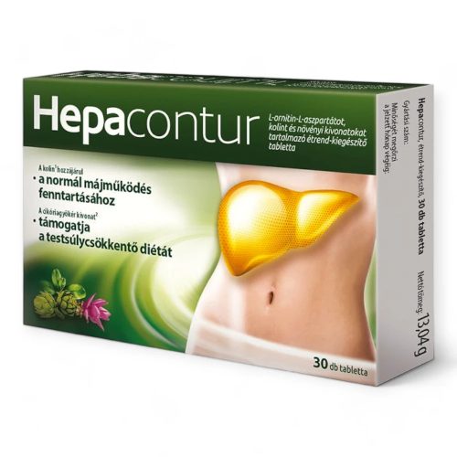 Hepacontur étrend-kiegészítő tabletta 30x