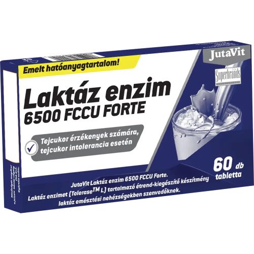 Jutavit Laktáz enzim 6500 FCCU Forte tabletta 60x