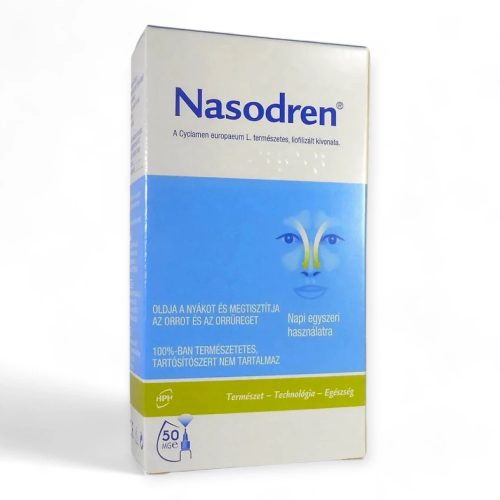 Nasodren orrspray + oldószer 50 mg + 5 ml