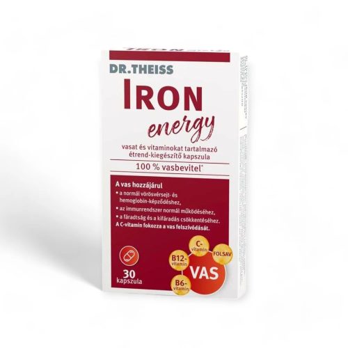 Dr. Theiss Iron Energy Vas vitamin kapszula 30x