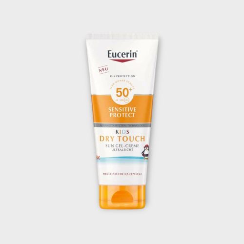 Eucerin Sun Kids Sensitive Protect Dry Touch gyermek napozó gél-krém SPF50+