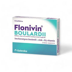   Flonivin Boulardii élőflórát, cinket és D3-vitamint tartalmazó étrend-kiegészítő kapszula