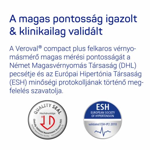 Veroval® compact plus felkaros vérnyomásmérő