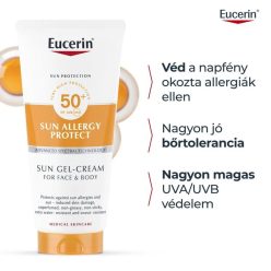   Eucerin Sun Allergy Protect Napallergia elleni krém-gél SPF 50