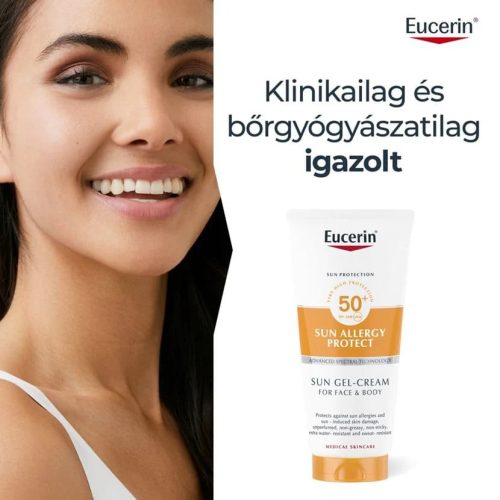 Eucerin Sun Allergy Protect Napallergia elleni krém-gél SPF 50