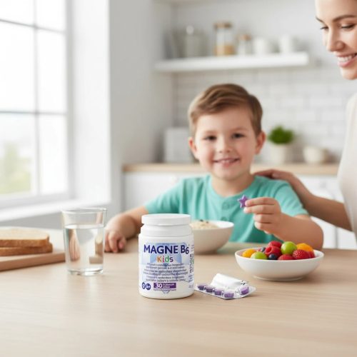 Magne B6 Kids étrend-kiegészítő rágótabletta