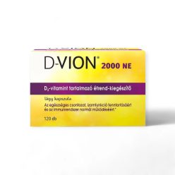   D-Vion D3-vitamin 2000 NE étrend-kiegészítő lágy kapszula 120X