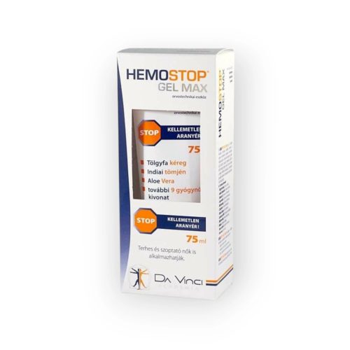 Hemostop Max gél aranyérre 