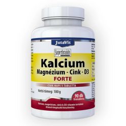   JutaVit Kalcium + Magnézium + Cink + D3 Forte filmtabletta 90x