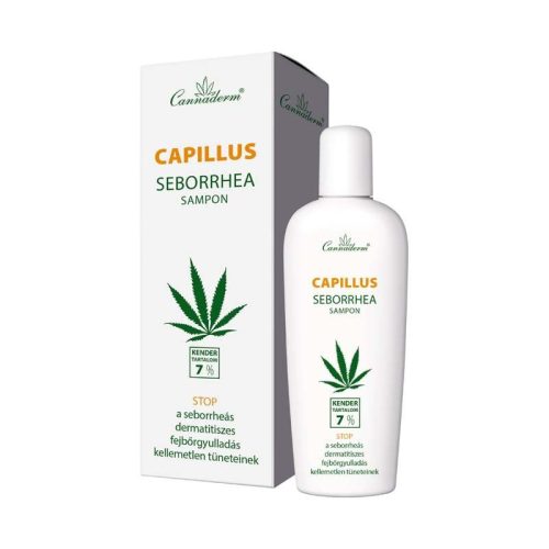 Cannaderm Capillus sampon seborrhea ellen 