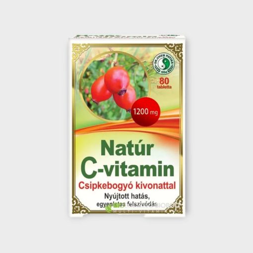 Dr. Chen C-Vitamin 1200 mg csipkebogyóval 80db