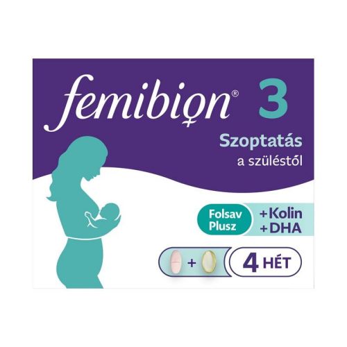 Femibion 3 filmtabletta és lágy kapszula 28 db kapszula + 28 db tabletta