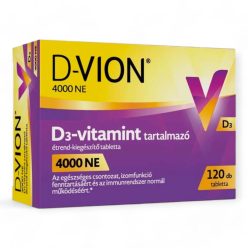   D-vion D3-vitamin 4000 NE étrend-kiegészítő tabletta 120x