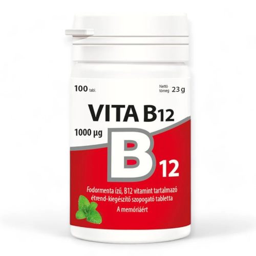 Vitabalans Vita B12 1000 mcg szopogató tabletta 100