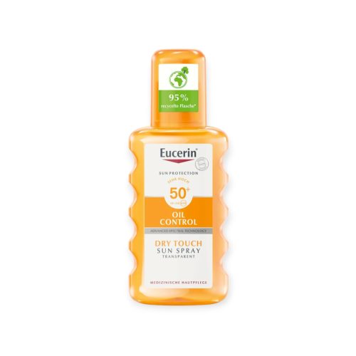 Eucerin Sun Oil Control Dry Touch Színtelen napozó aerosol spray SPF50