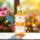 Eucerin Sun Oil Control Dry Touch Színtelen napozó aerosol spray SPF50
