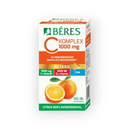 Béres C Komplex 1000 mg filmtabletta bioflavonoidokkal 90x