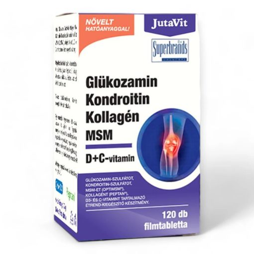 JutaVit Glükozamin Kondroitin Kollagén MSM D+C-vitamin filmtabletta