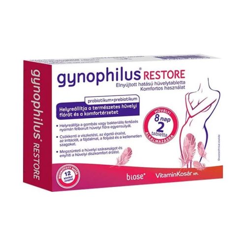 Gynophilus Restore hüvelytabletta
