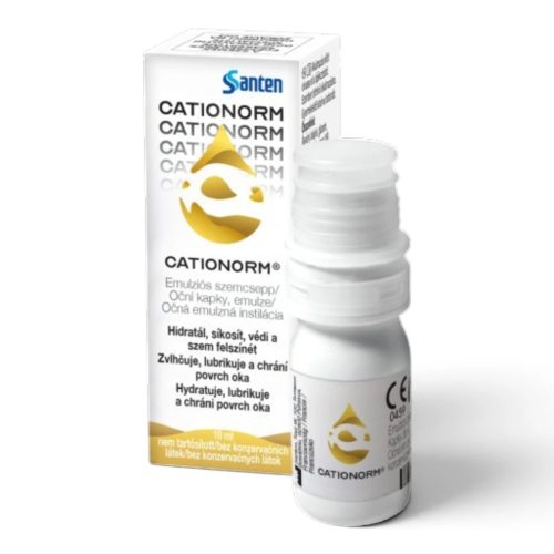 Cationorm emulziós műkönny szemcsepp 10 ml