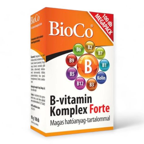 BioCo B-vitamin Komplex Forte MEGAPACK 100 db tabletta