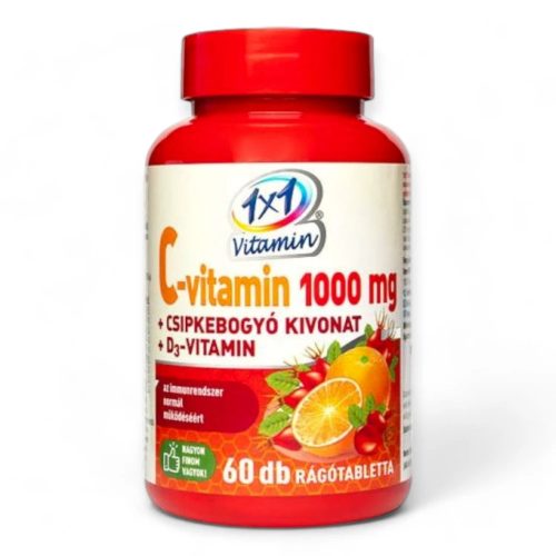 1x1 Vitamin C-vitamin 1000 mg + D3-vitamin csipkebogyó kivonattal