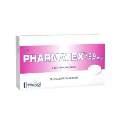 Pharmatex 18,9 mg lágy hüvelykapszula 6X