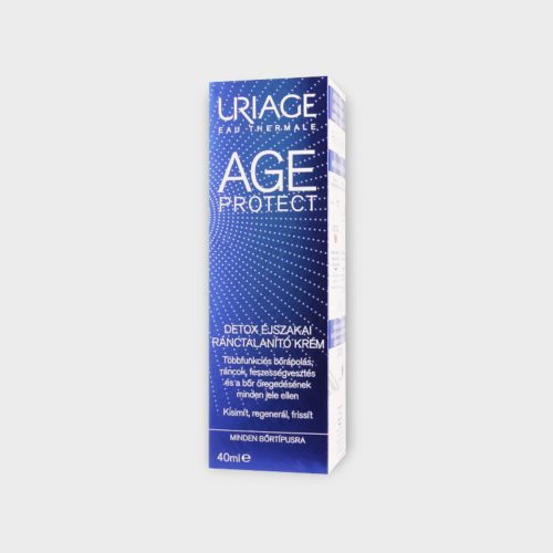 Uriage Age Protect Detox éjszakai ránctalanító krém 40ml
