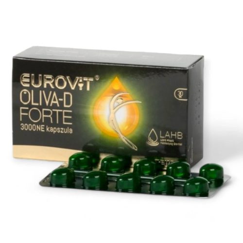 Eurovit Oliva-D Forte 3000 NE kapszula 