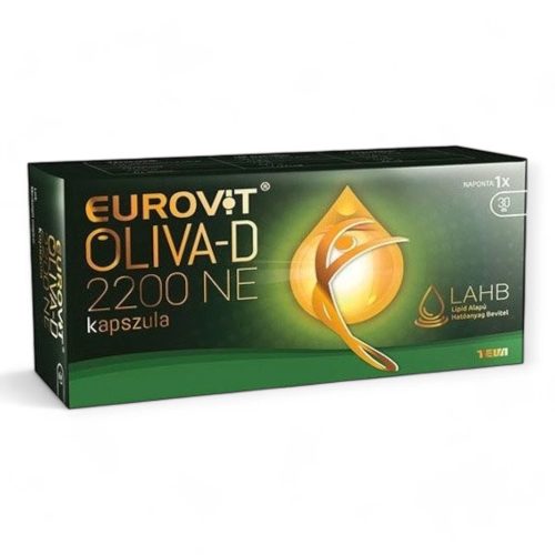 Eurovit Oliva-D 2200NE étrend-kiegészítő kapszula 30X