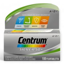   Centrum Silver 50+ A-tól Z-ig multivitamin filmtabletta 100X