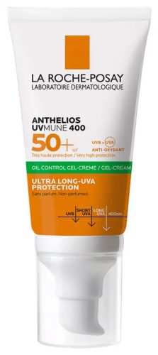 Anthelios Oil Control UVMUNE 400 gél-krém arcra SPF 50+ 50 ml