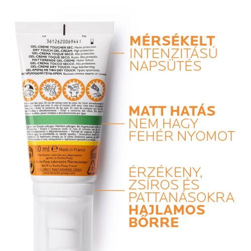 Anthelios Oil Control UVMUNE 400 gél-krém arcra SPF 50+ 50 ml