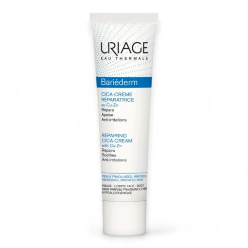 Uriage Bariéderm CICA CU-ZN Krém - Sebkezelő és gyulladáscsökkentő krém 100ml